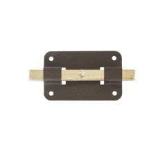 Засув Квадрат 10мм чорний /50